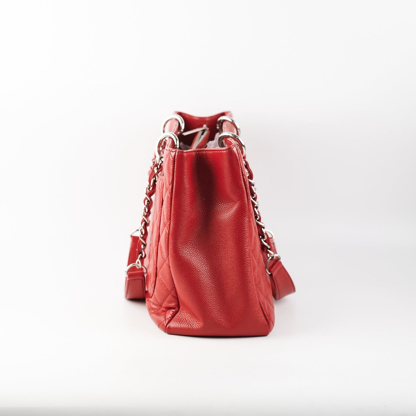 Chanel GST Caviar Red