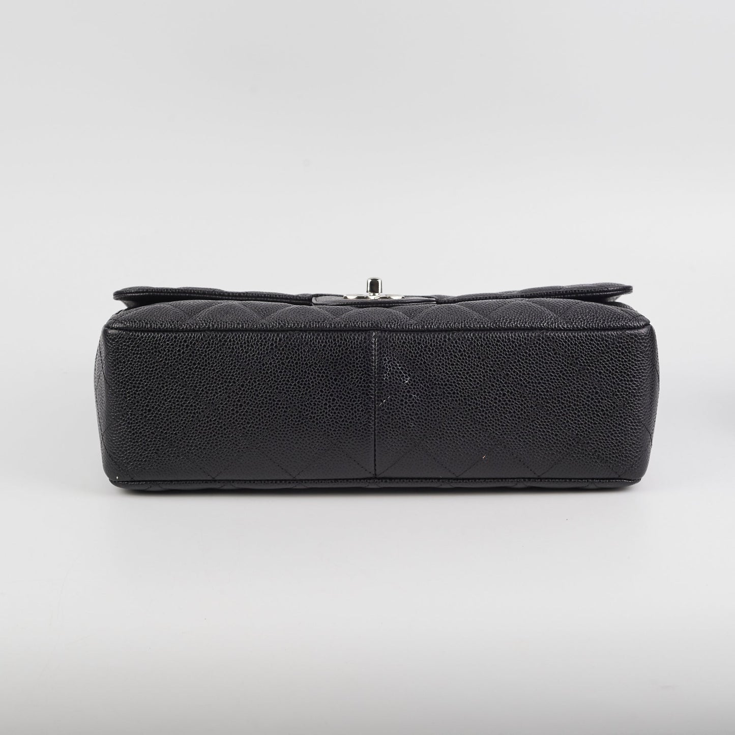 Chanel Single Flap Jumbo Caviar Black