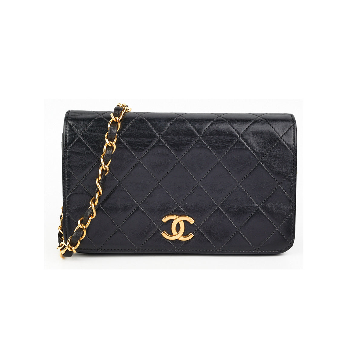 Chanel  Flap Black 24k Gold