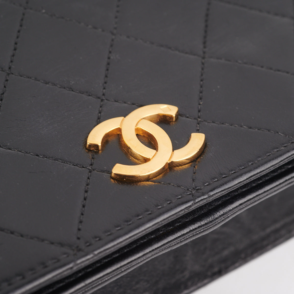 Chanel  Flap Black 24k Gold