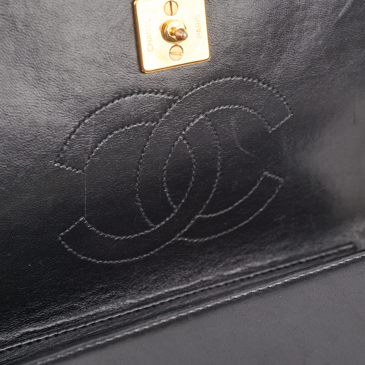 Chanel  Flap Black 24k Gold