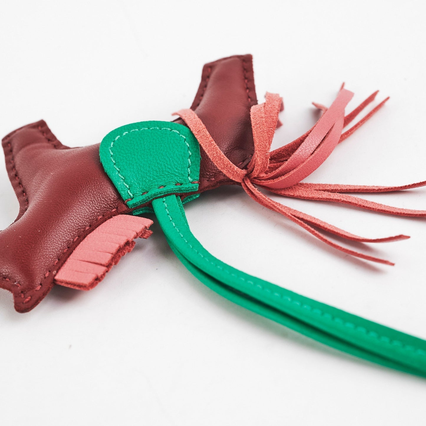 Hermes Rodeo Red/Green Bag Charm