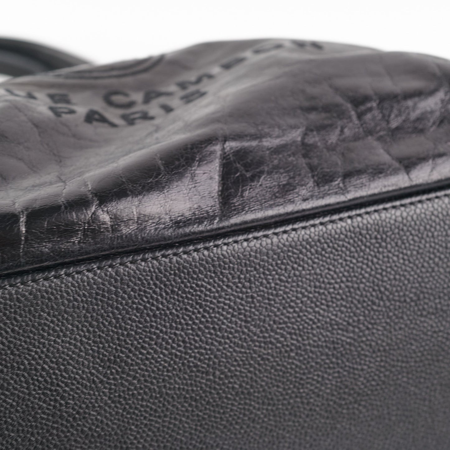 Chanel Deauville Tote Medium Black