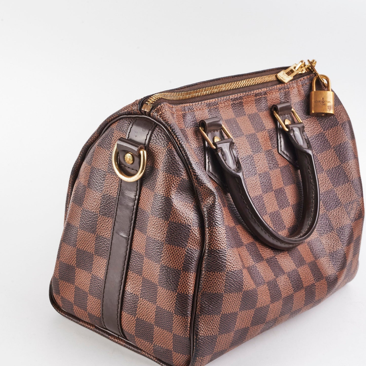 Louis Vuitton Bandouliere Speedy 25 Damier Ebene