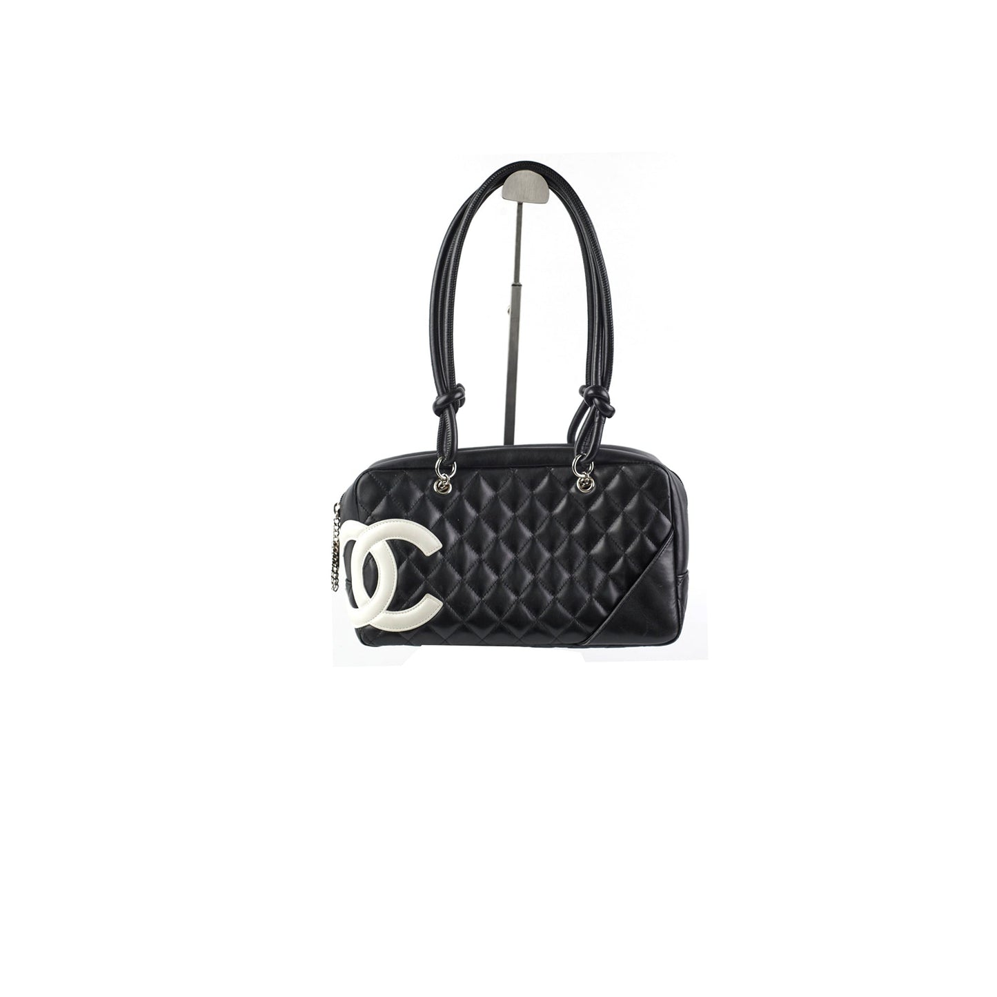 Chanel Cambon Bowling Bag Black