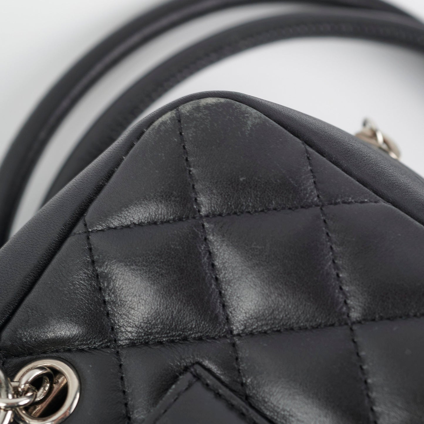 Chanel Cambon Bowling Bag Black