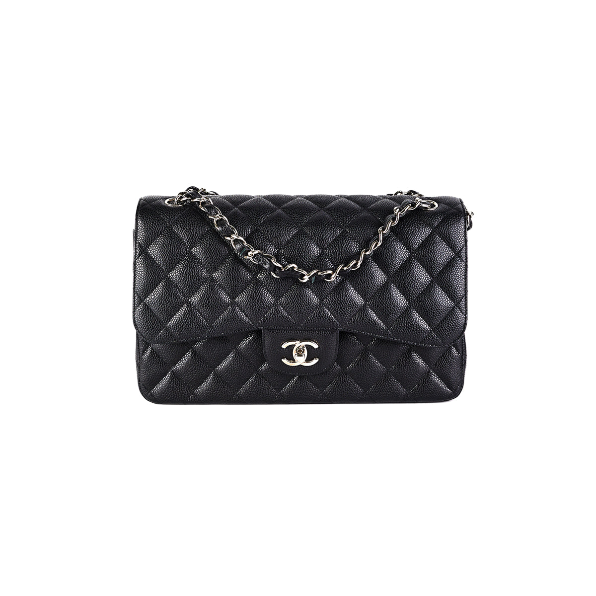 Chanel Jumbo Caviar Black