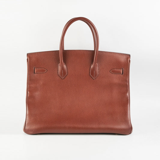 Hermes Birkin 35 Brown - D Square
