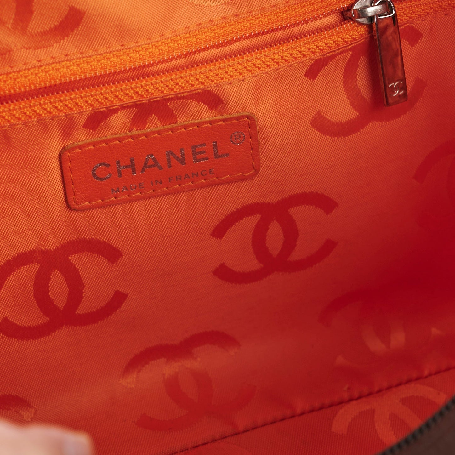 Chanel Cambon Bowler Quilted Leather Bag