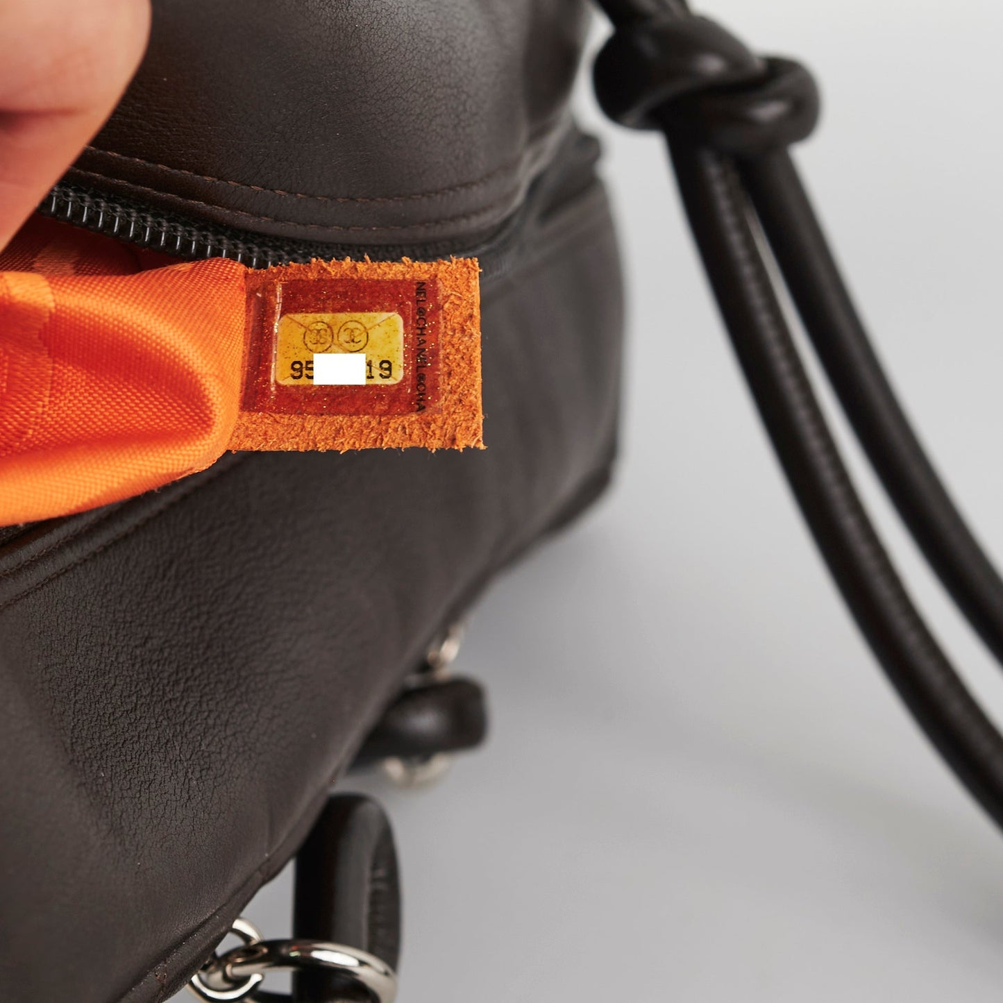 Chanel Cambon Bowler Quilted Leather Bag