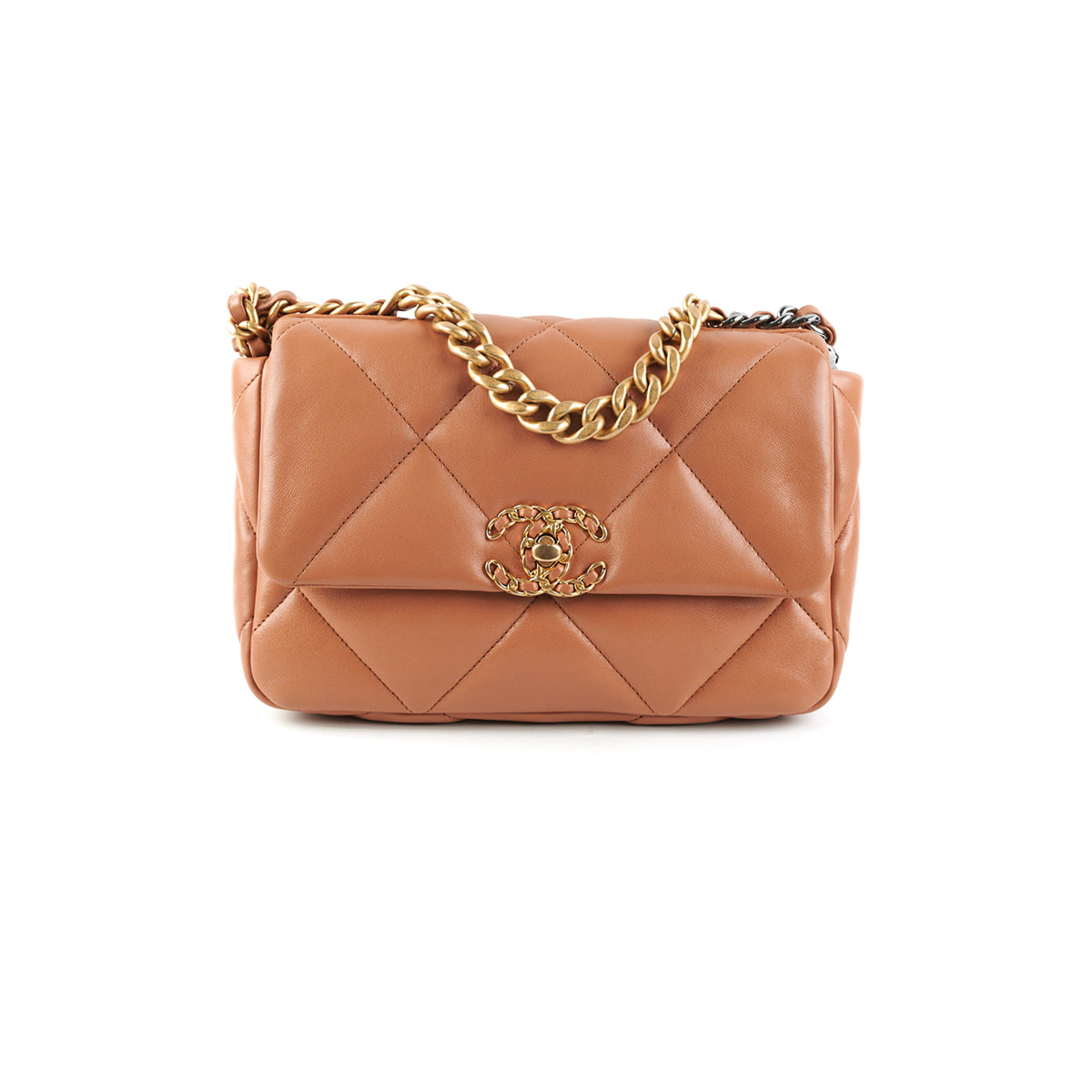 Chanel 19 Small Caramel