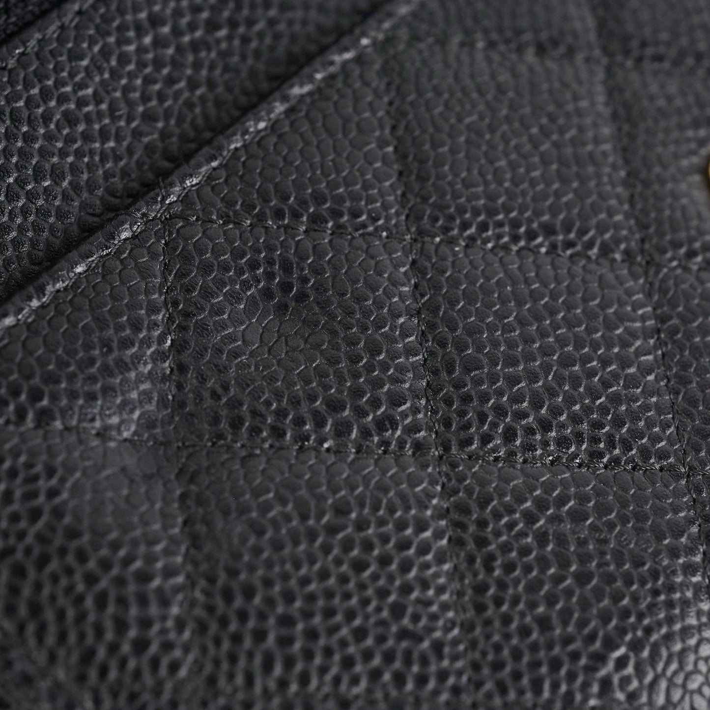 Chanel WOC Wallet On Chain Caviar Black