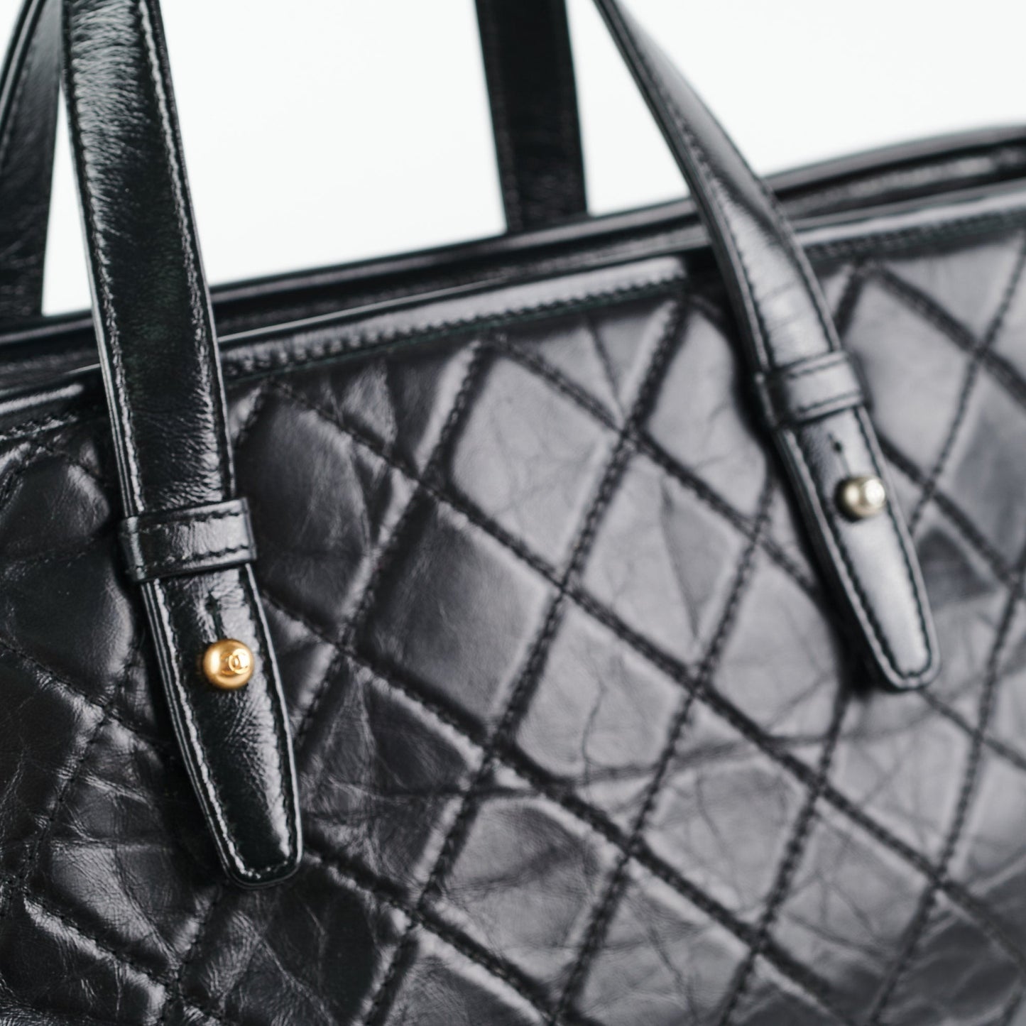 Chanel Gabrielle Top Handle Black