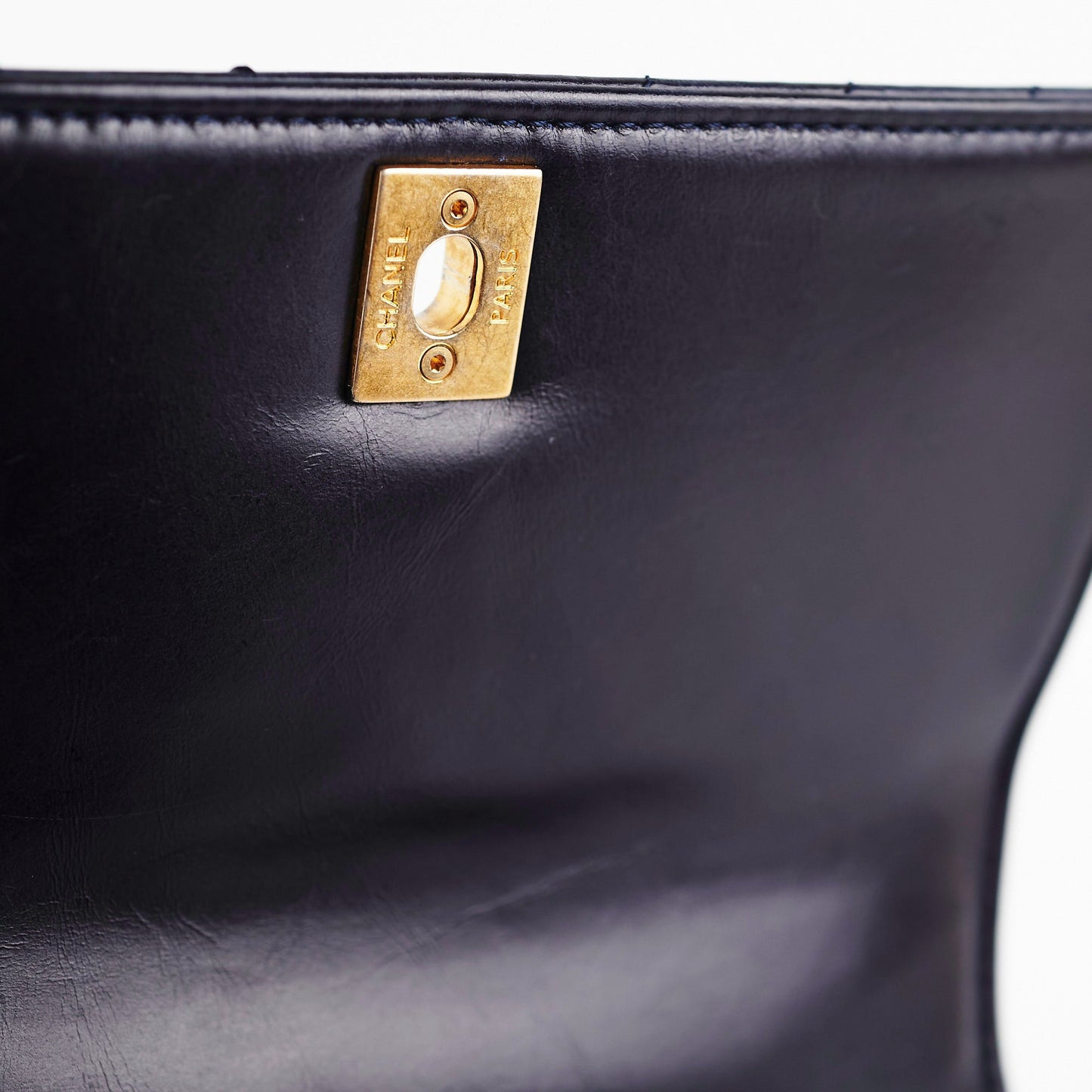 Chanel Small Coco Handle Dark Navy