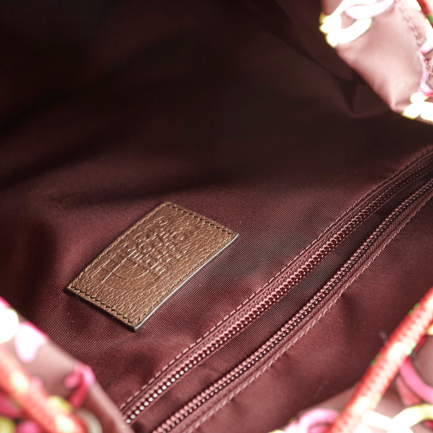 Gucci x Northface Nylon & Leather Backpack
