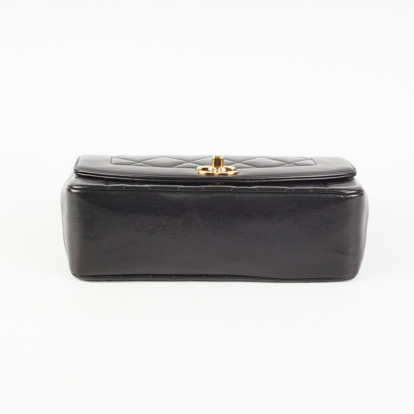 Chanel Small Diana GHW Black