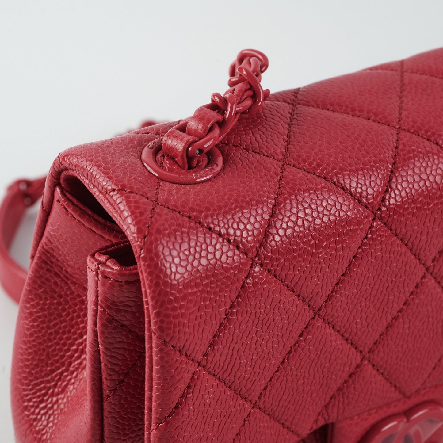 Chanel Incognito Caviar Mini Flap Bag Hotpink