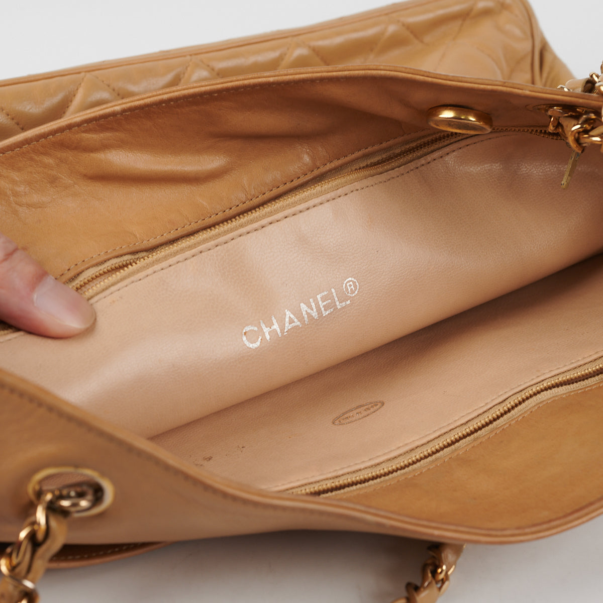 Chanel Beige  Shopper