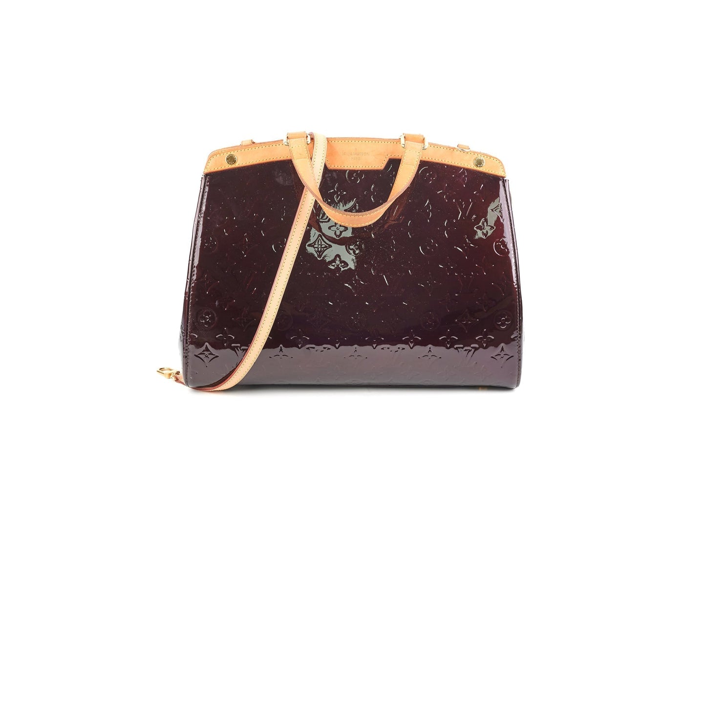 Louis Vuitton Brea GM Amarante Monogram Vernis