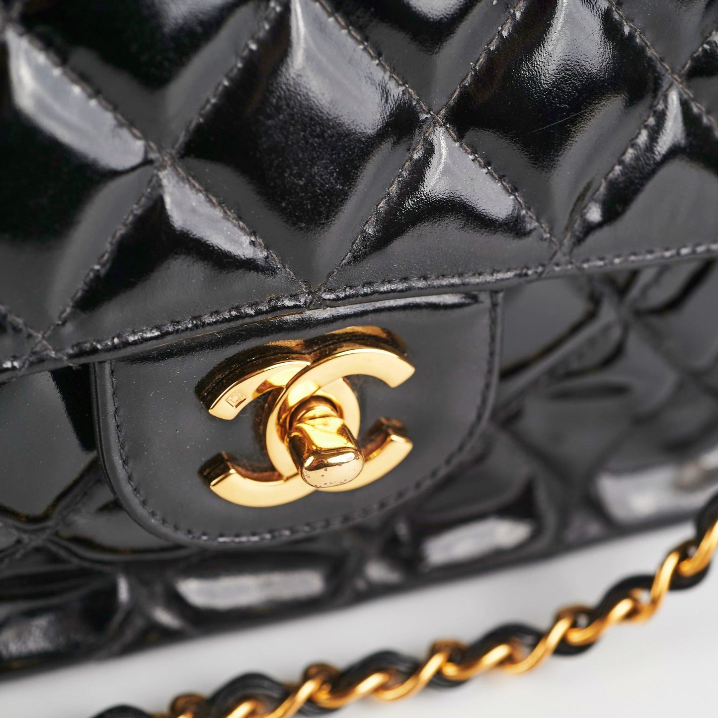 Chanel Double Sided Flap Bag Black