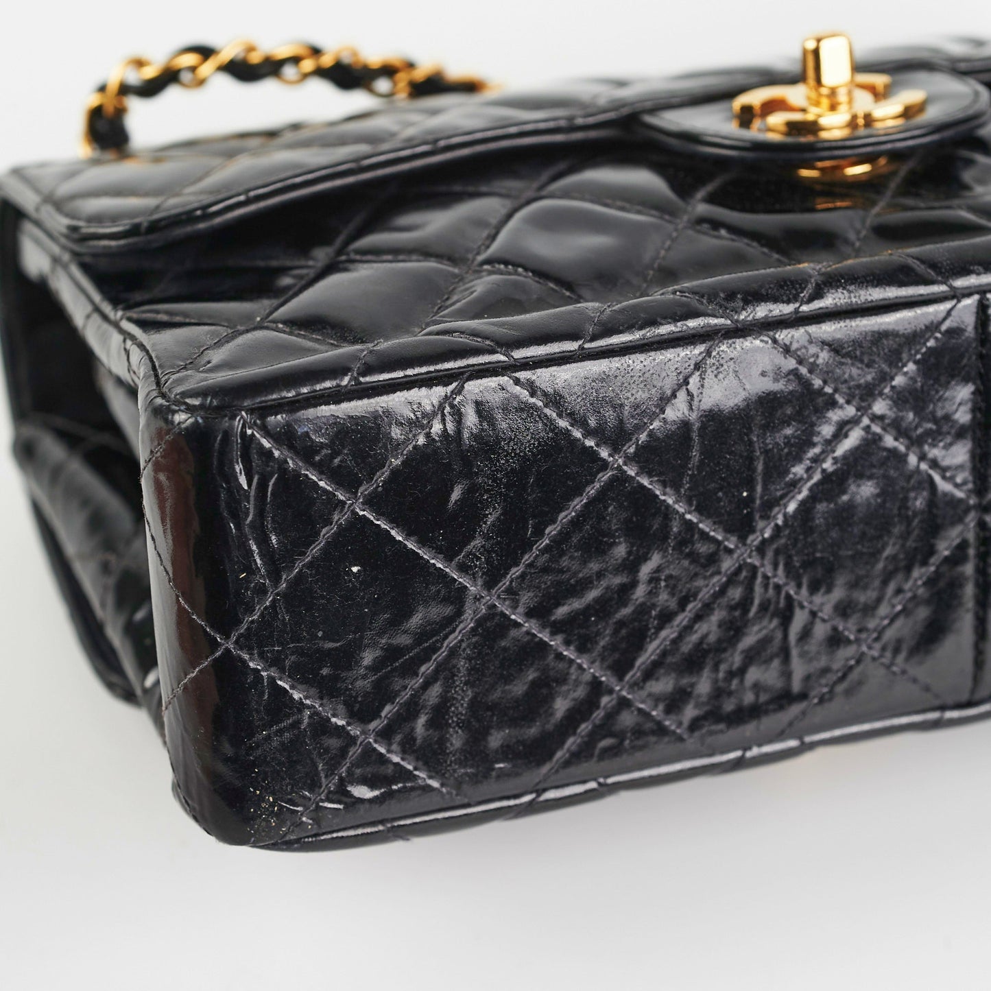 Chanel Double Sided Flap Bag Black