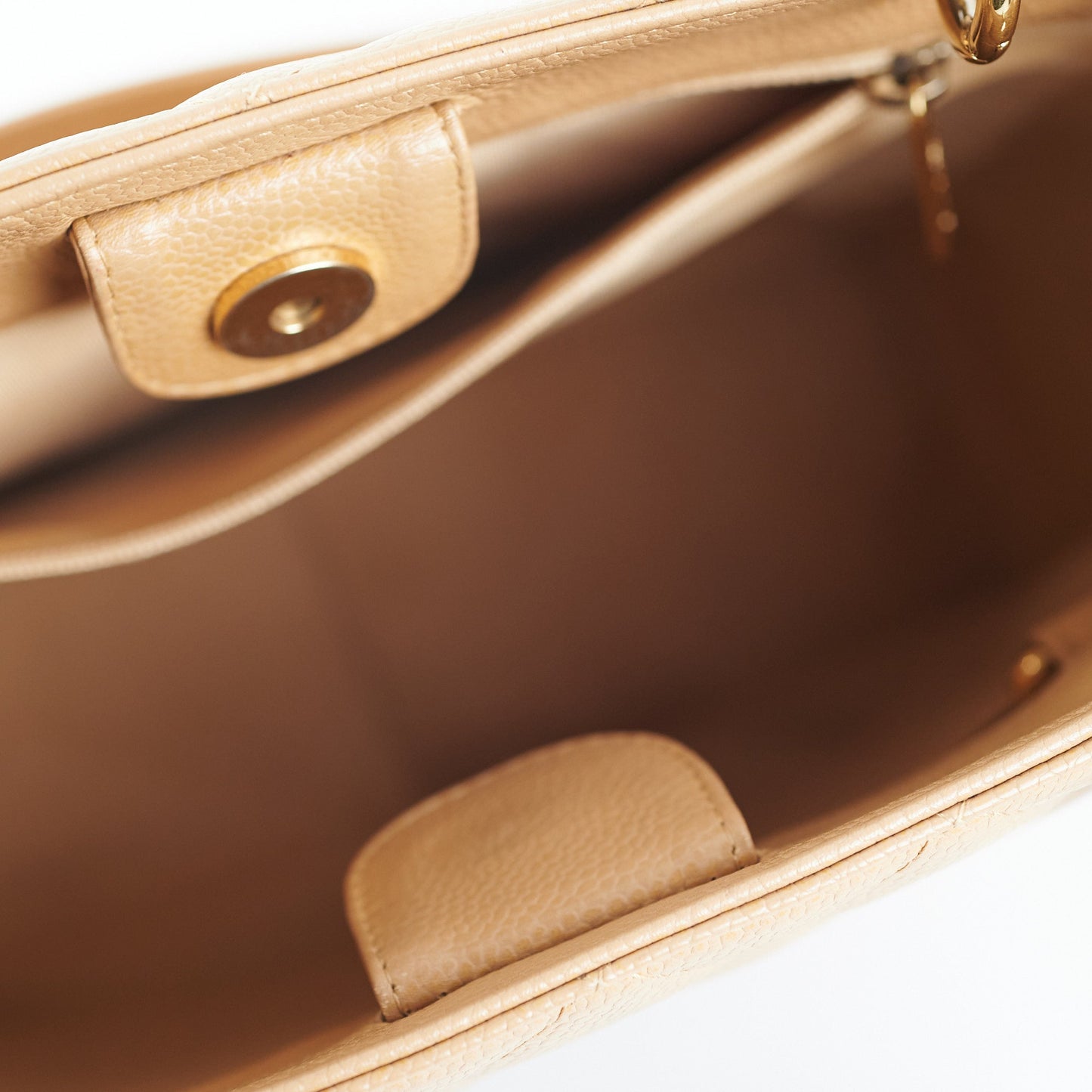 ITEM 15 - Chanel PST Caviar Dark Beige
