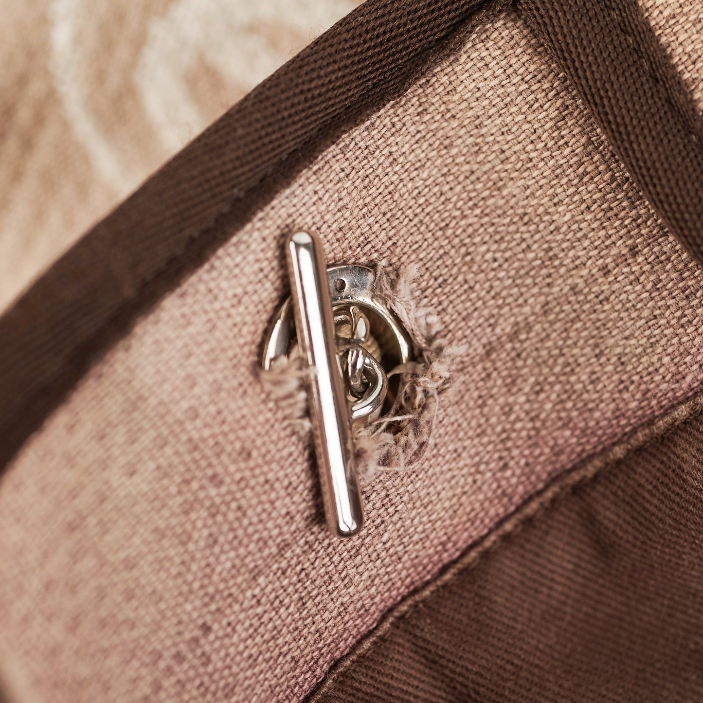 Chanel Deauville Tote Brown