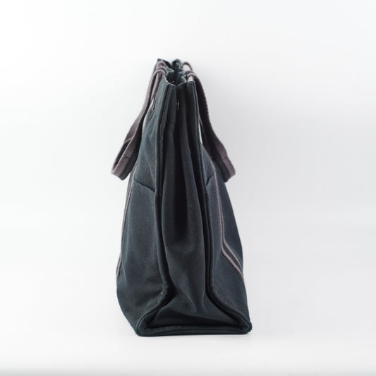Hermes MM Fourre Tout Bag Black