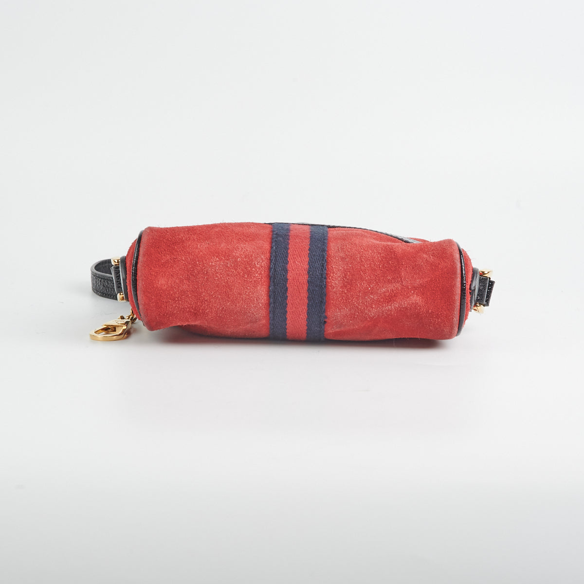 Gucci   Nubuck Camera Bag Red