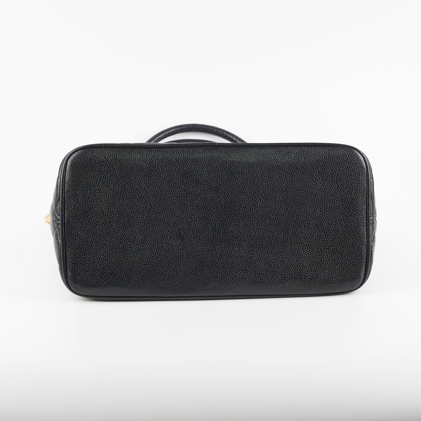 Chanel Madelion Black Caviar Tote
