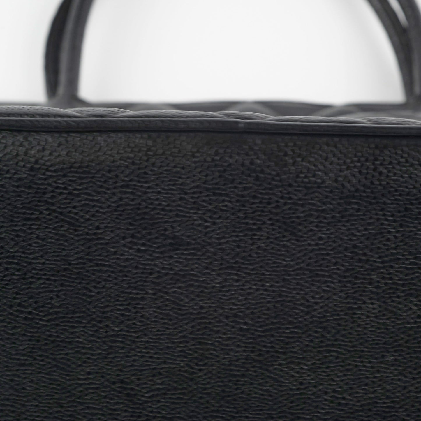Chanel Madelion Black Caviar Tote