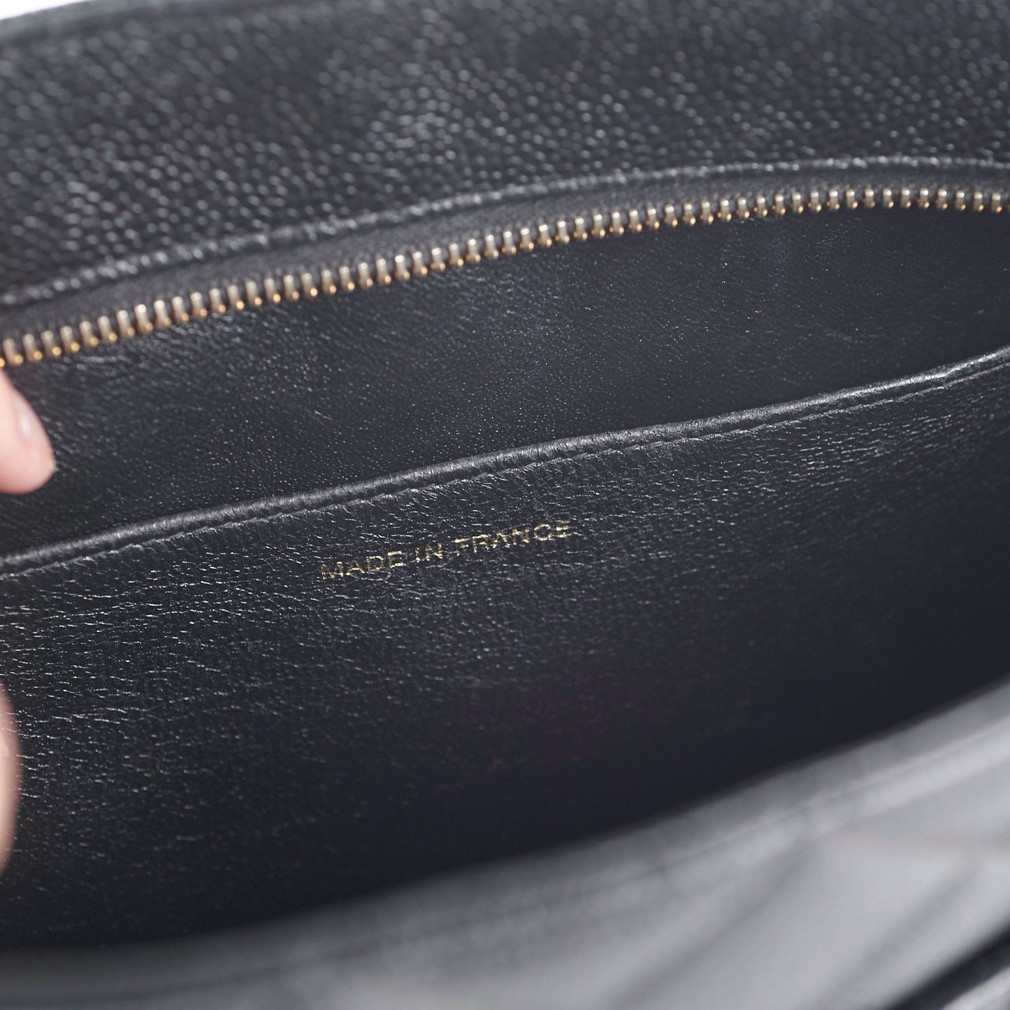Chanel Madelion Black Caviar Tote