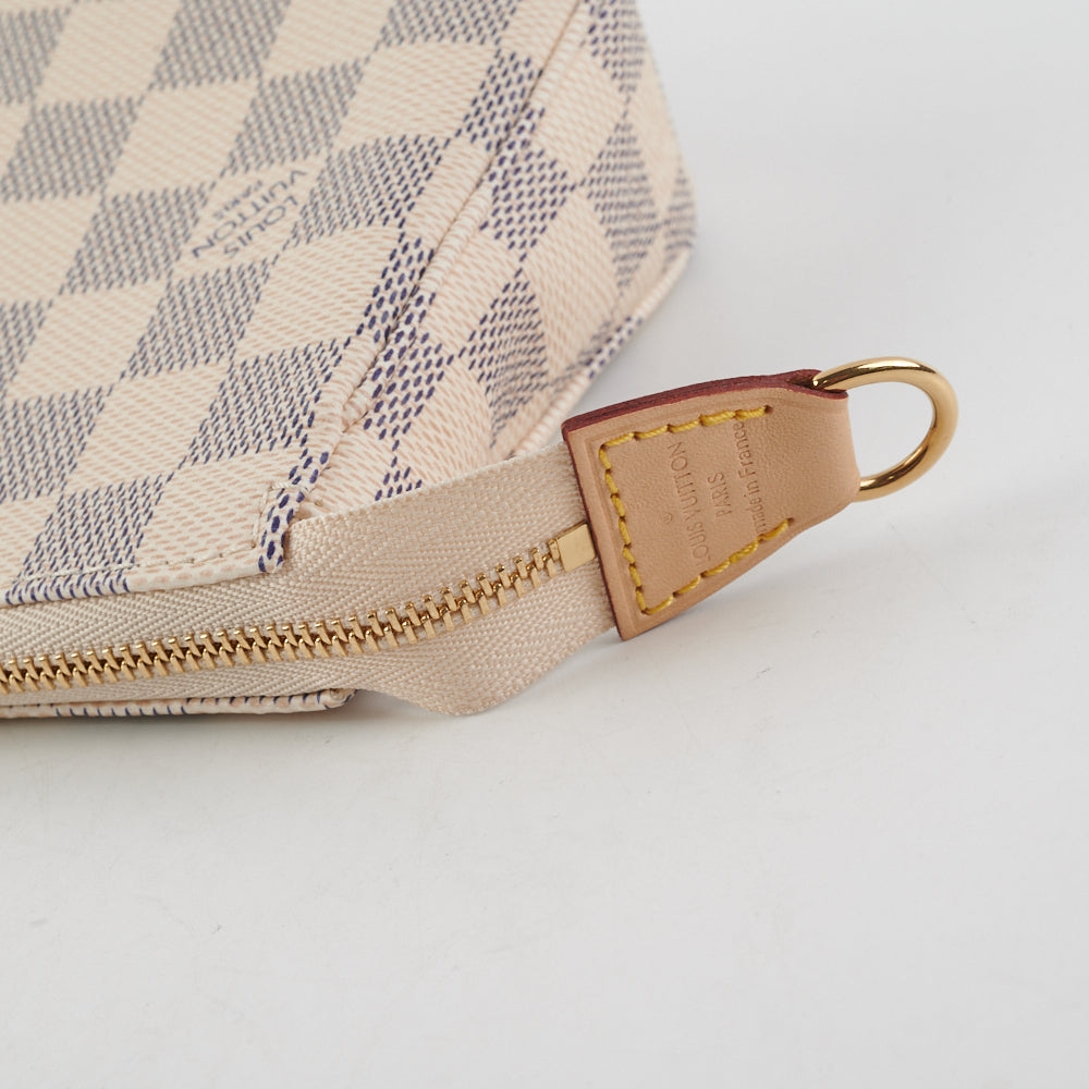 Louis Vuitton Pochette Acessories Damier Azur