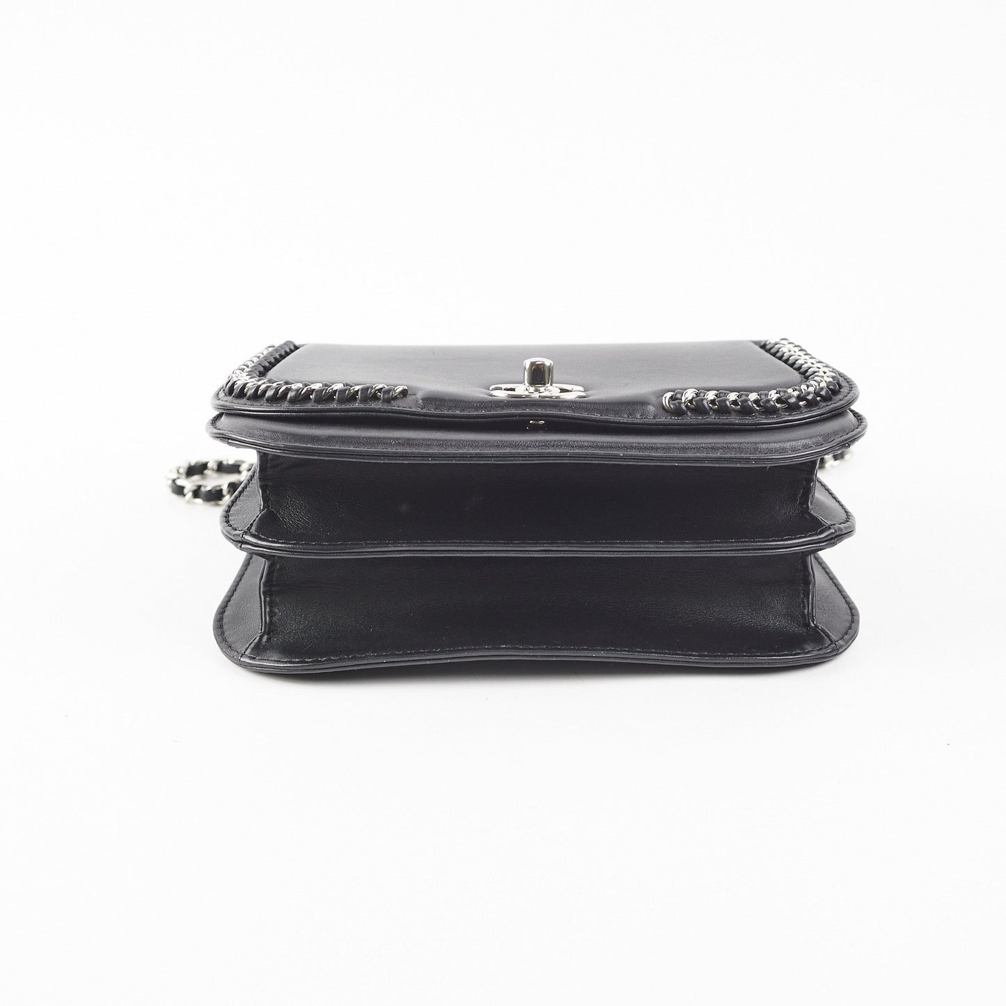 Chanel Seasonal Chain Flap Calfskin Shoulder Bag