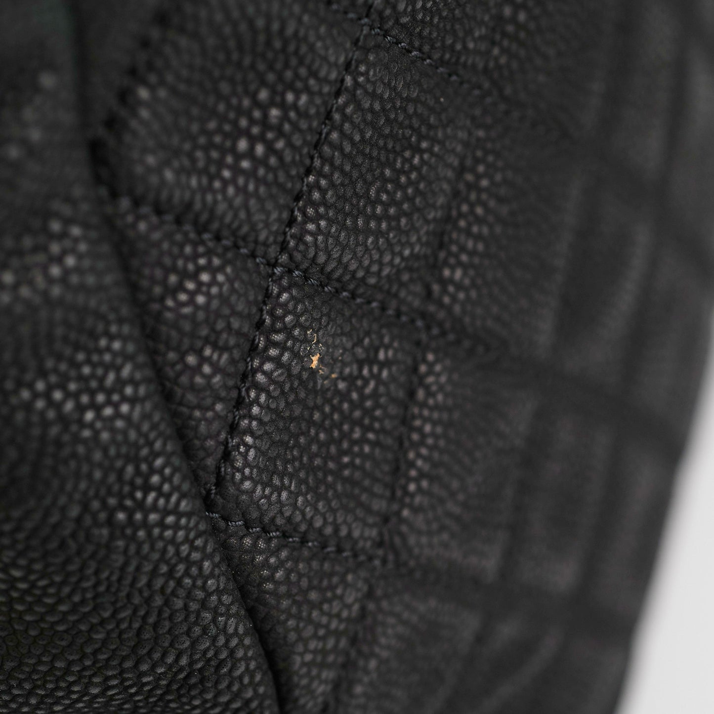 Chanel Caviar Country Chic Hobo Black