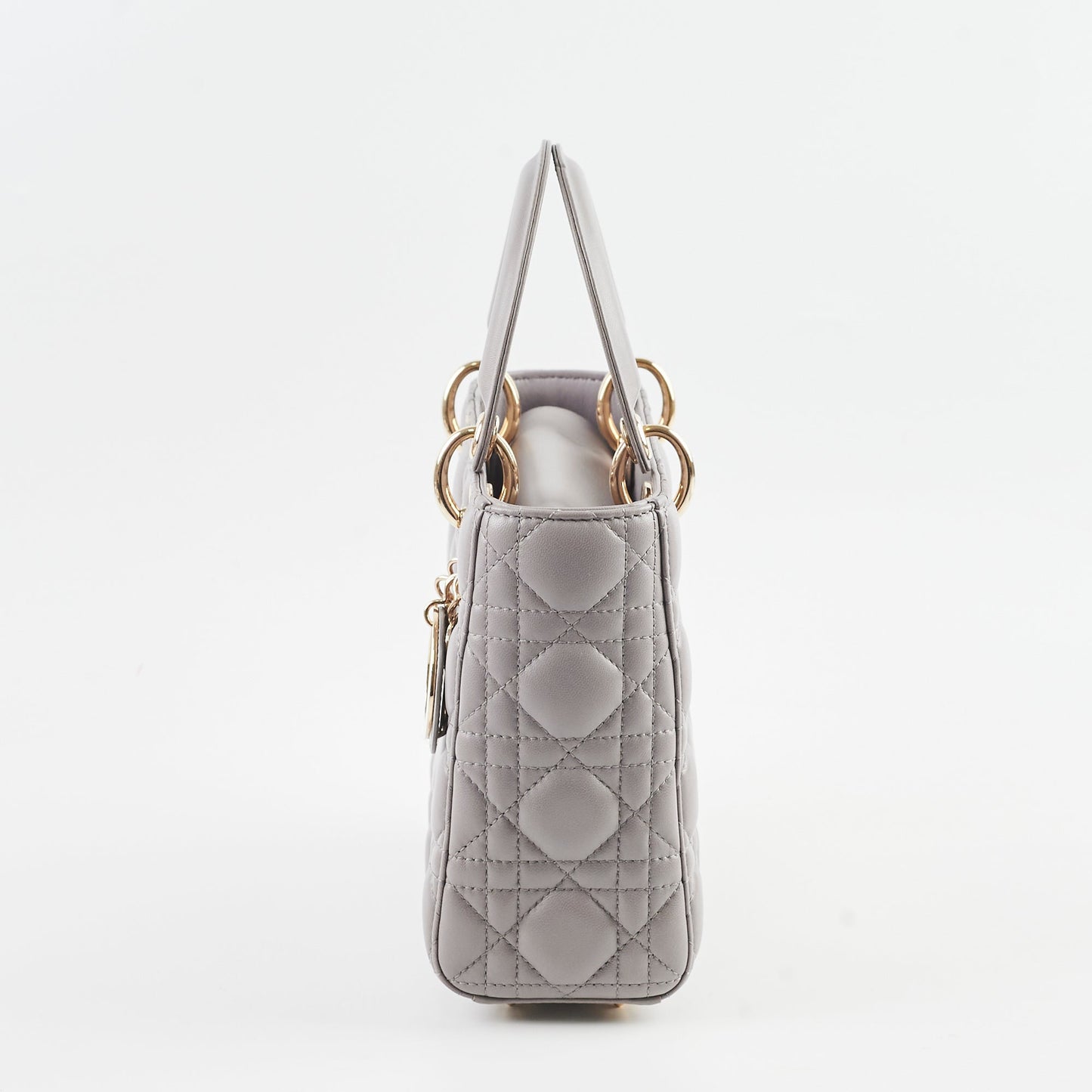 Christian Dior Small Lady Dior ABC Grey
