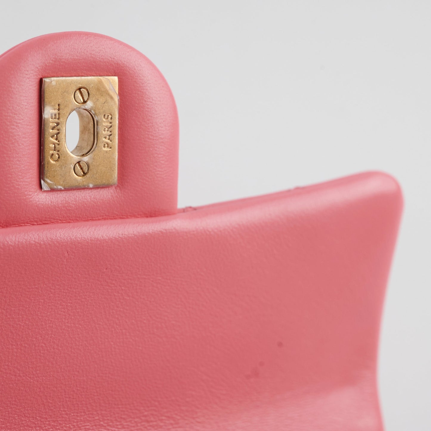 Chanel Crush Mini Rectangular Bright Pink Microchipped 2022