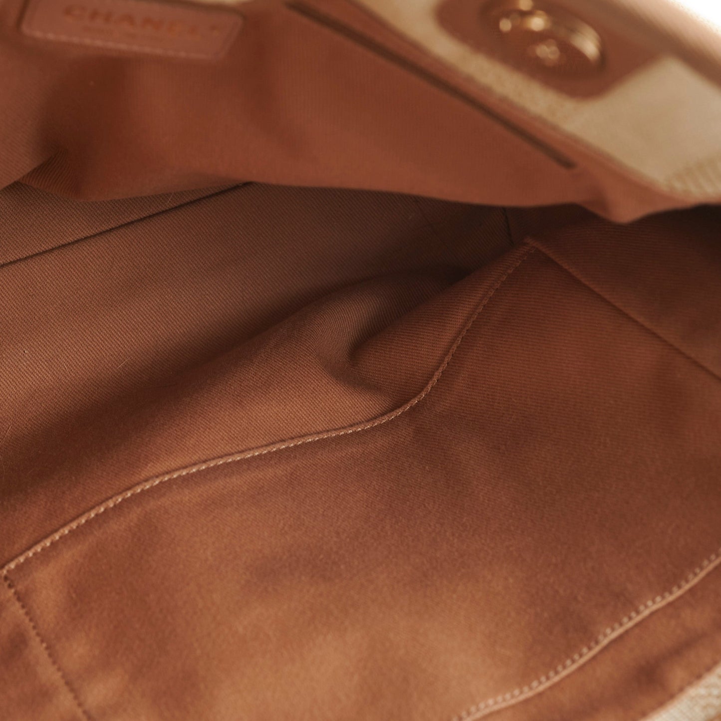Chanel Deauville Small Beige Tote