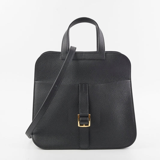 Hermes Halzan 31 Noir Bag - B Stamp 2023