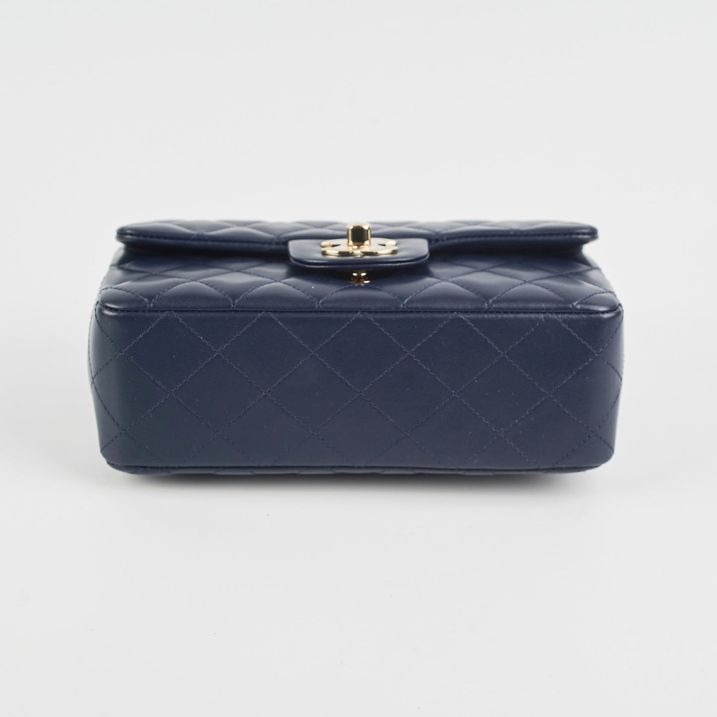 Chanel Mini Rectangular Navy