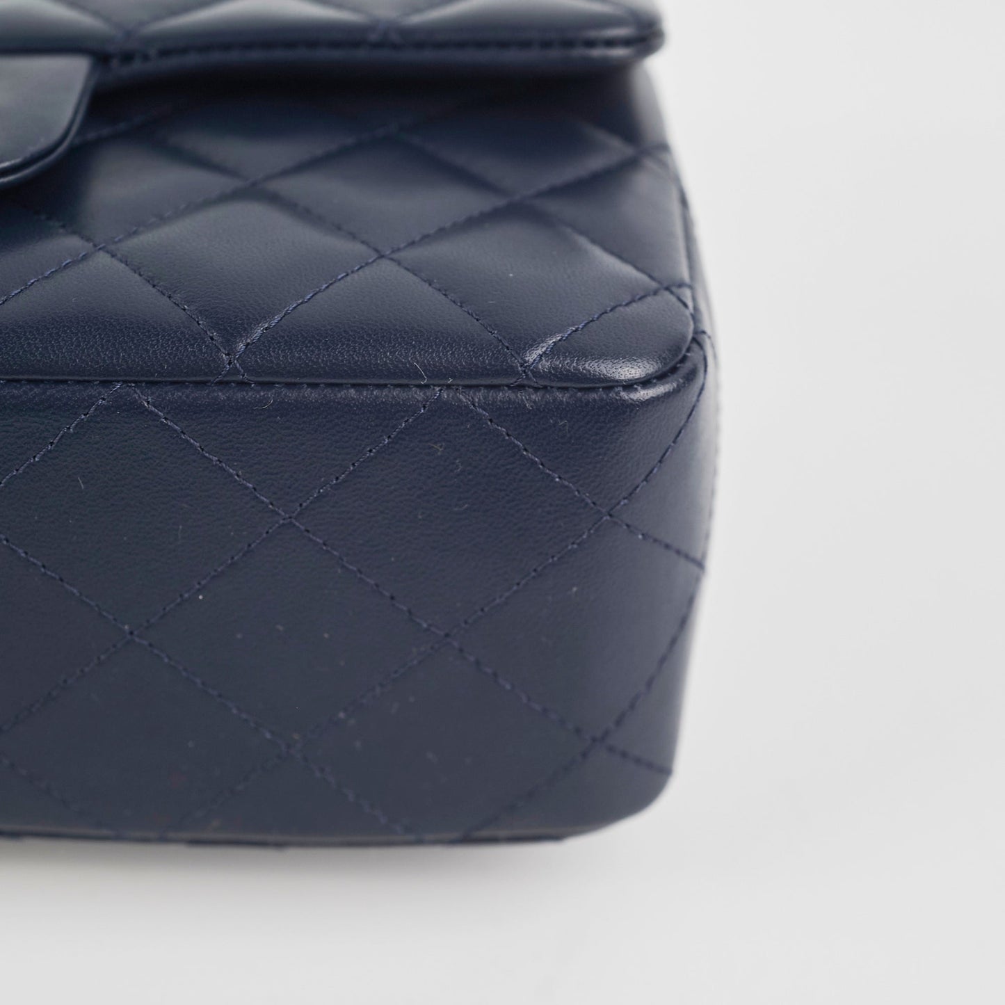 Chanel Mini Rectangular Navy