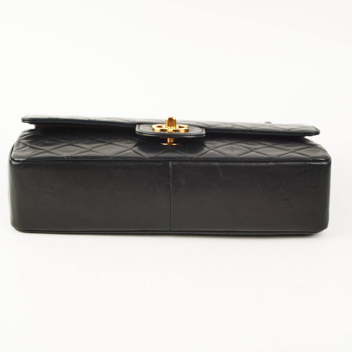 Chanel  Quilted Medium/Large Classic Flap Black