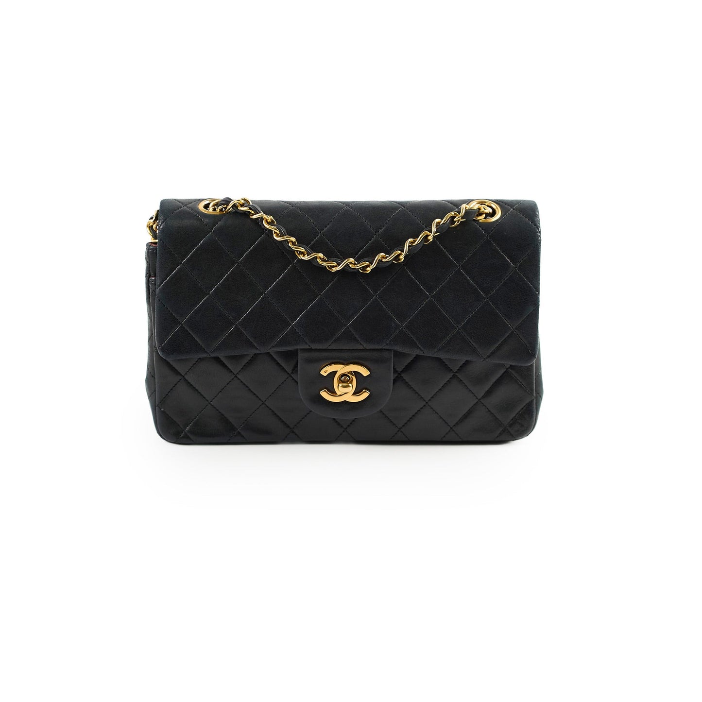 Chanel  Classic Flap Small Lambskin Black - Series 1