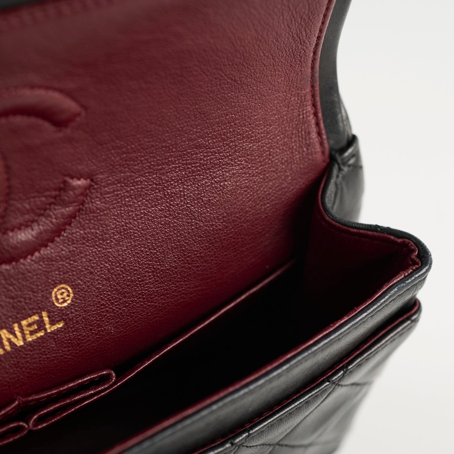 Chanel  Classic Flap Small Lambskin Black - Series 1