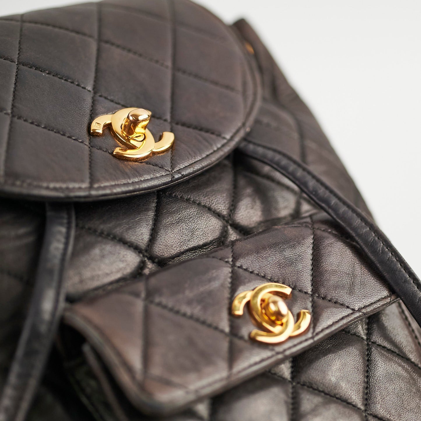 Chanel  Duma Backpack Black