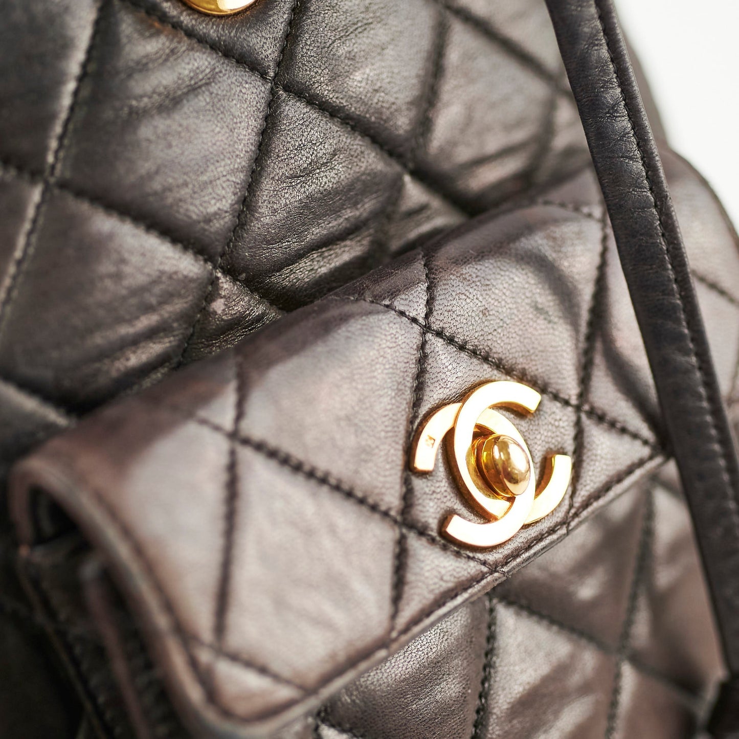 Chanel  Duma Backpack Black