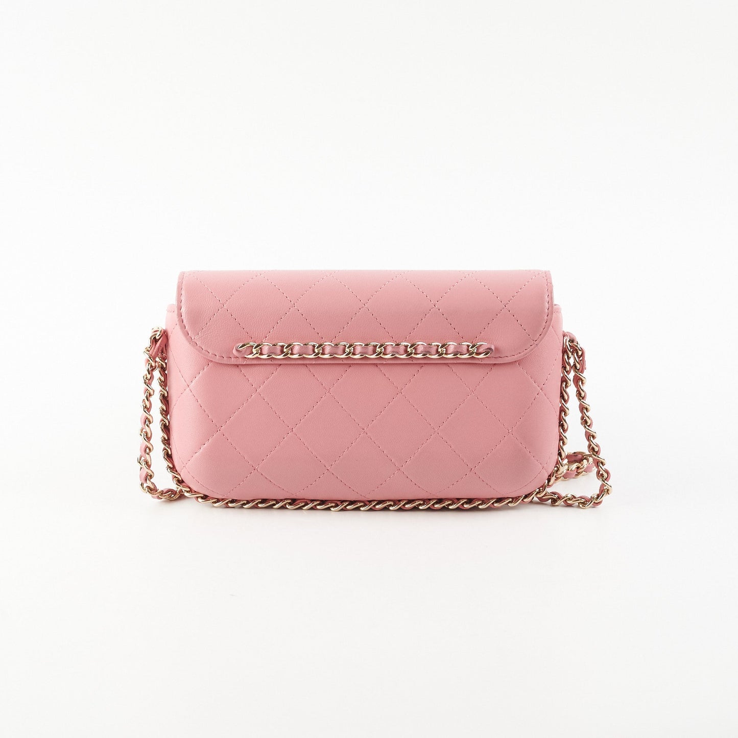 Chanel Seasonal Flap Pink Microchip