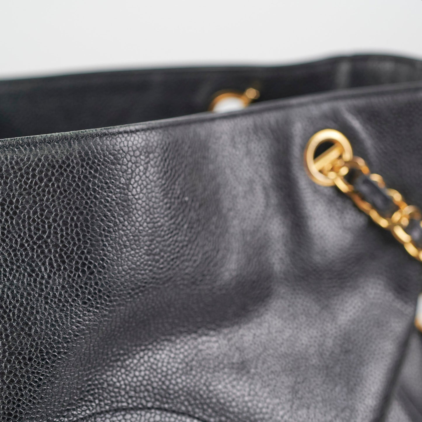 Chanel Caviar Large Tote Black