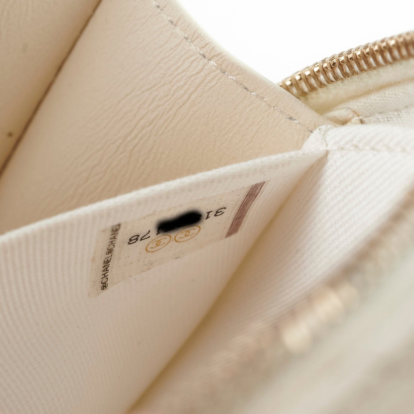 Chanel Small Round White Crossbody