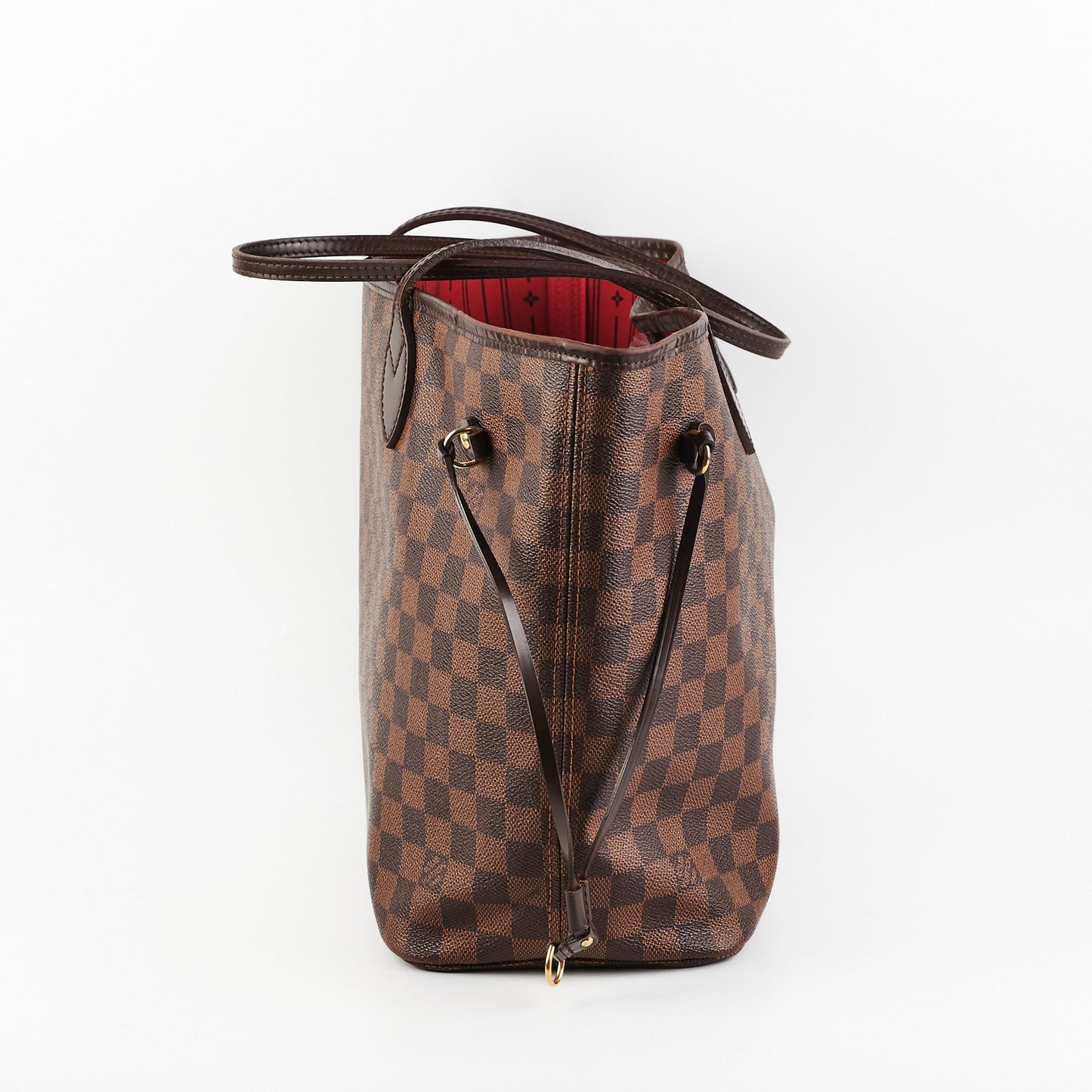 Louis Vuitton Neverfull MM Damier Ebene Shoulder Bag